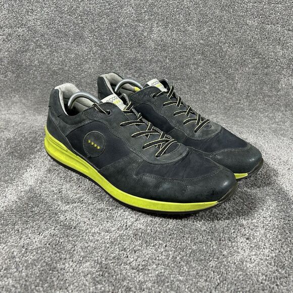 Ecco Speed Hybrid Hydromax Spikeless Golf Shoes Gray Extra Wide Mens Sz 47 US 13 - Picture 2 of 11